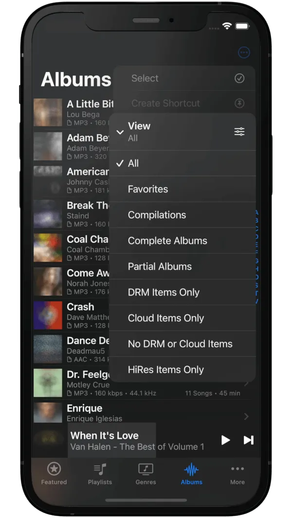 Dark mode